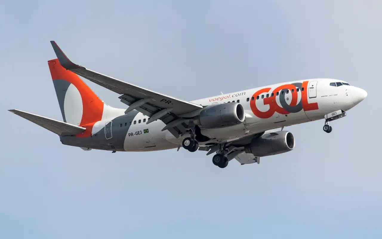 Avión de la aerolínea brasileña GOL