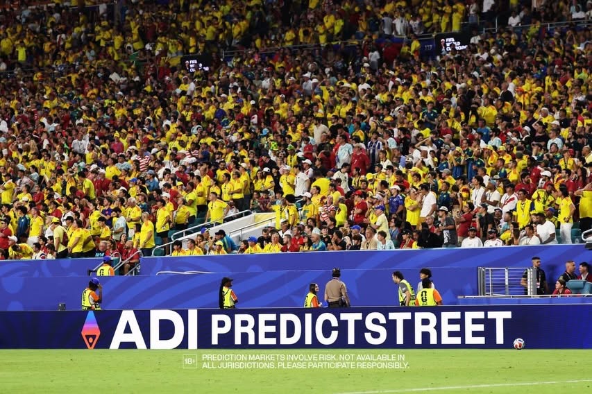 Foto oficial da ADI Predictstreet, plataforma de apostas que garantiu patrocínio exclusivo na Copa do Mundo