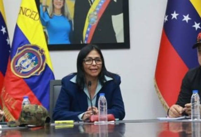 040126_Presidente interina da Venezuela Delcy Rodríguez_Fotos Públicas