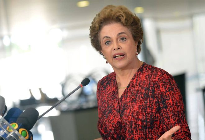 Brasília (DF) - Dilma Rousseff é eleita por unanimidade presidente do Banco do BRICS. Foto: Wilson Dias/Agência Brasil