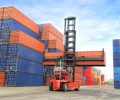 Forklift and Container