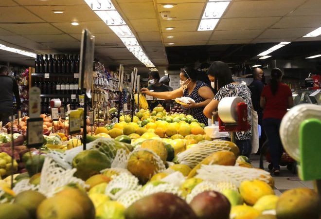 Supermercado na zona sul do Rio de Janeiro.