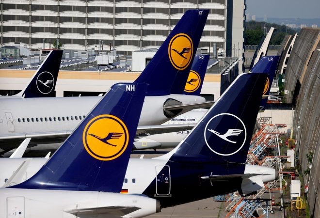 Lufthansa avião