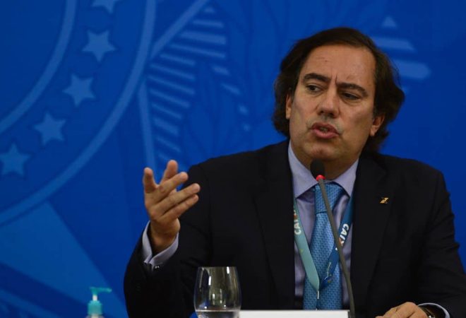Presidente da Caixa Econômica Federal Pedro Guimarães