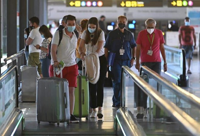 aeroporto mascara covid