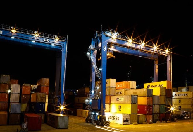 exportação conteiner