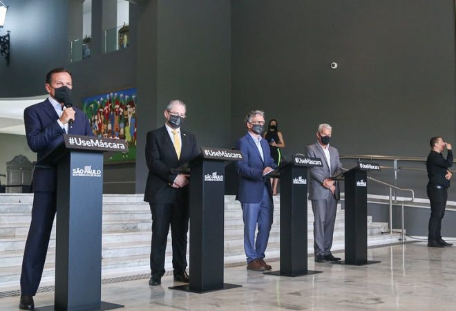 SP Governo João Doria quarentena