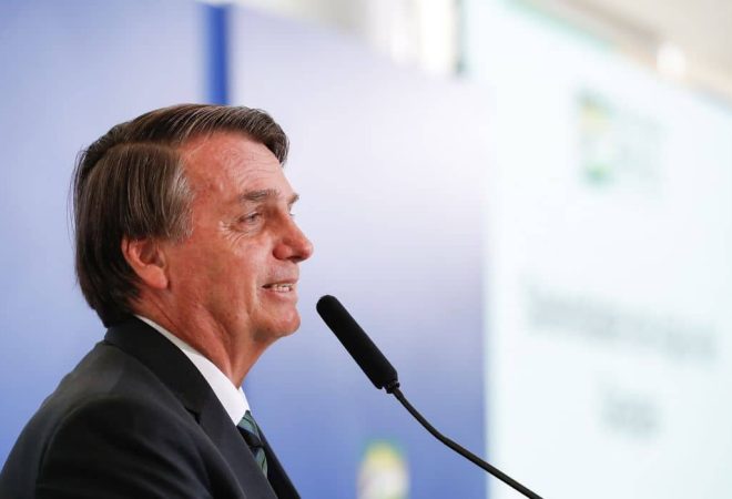 (Brasília - DF, 16/12/2020) Palavras do Presidente da República, Jair Bolsonaro.
Foto: Alan Santos/PR
