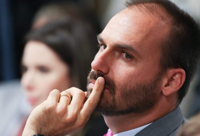 Brasília- DF. 30-10-2019- Deputado Eduardo Bolsonaro (PSL)  Foto Lula Marques