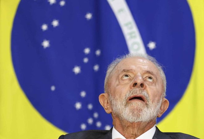 Brasília (DF), 17/09/2024 - O presidente Luiz Inácio Lula da Silva participa da assinatura de convênio entre o Sebrae e a Agência Brasileira de Promoção de Exportações e Investimentos (ApexBrasil), no Palácio do Planalto. Foto: Marcelo Camargo/Agência Brasil