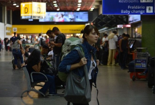 São Paulo - O Aeroporto Internacional de São Paulo foi apontado como o melhor aeroporto do Brasil na categoria acima de 15 milhões de passageiros por ano, de acordo com Relatório de Desempenho Operacional dos Aeroportos (Rovena Rosa/Agência Brasil)