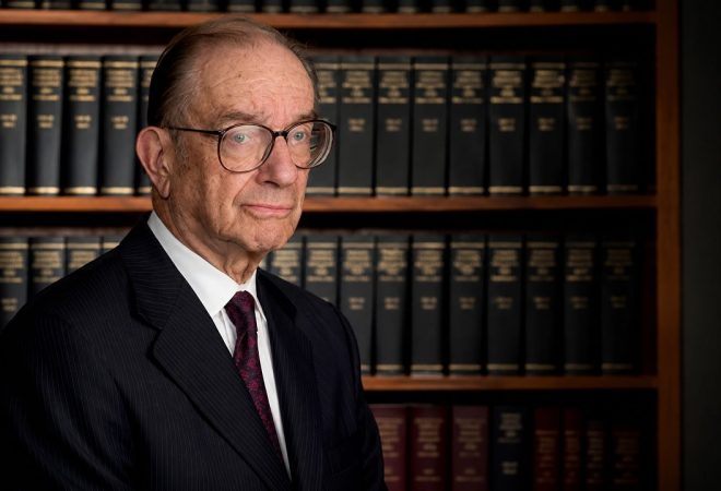 Alan Greenspan, ex-presidente do Federal Reserve
