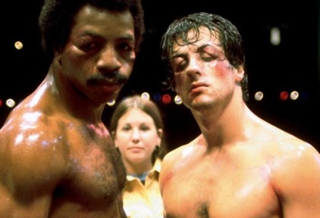 Apollo Creed e Rocky Balboa