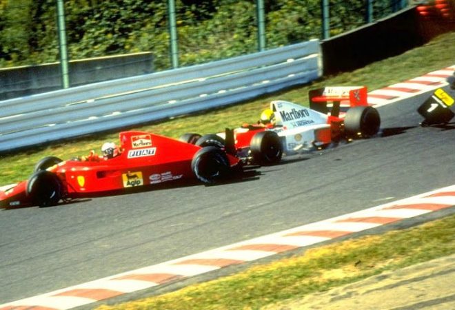 Ayrton Senna e Alain Prost