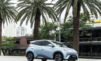 BYD Dolphin Mini é o primeiro carro elétrico a liderar as vendas varejo na história do Brasil
