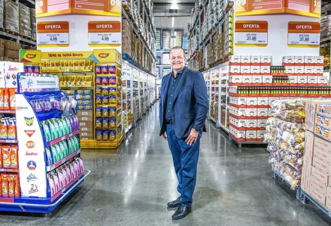Belmiro Gomes, CEO do Assaí: "Se conseguimos vender alimentos baratos, também podemos vender medicamentos mais baratos" (Germano Lüders/Exame)