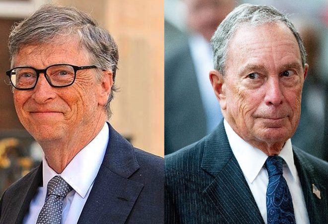 Bill Gates e Michale Bloomberg
