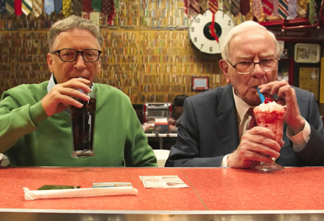 Bill Gates e Warren Buffet