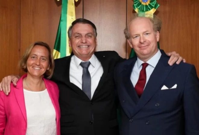 Bolsonaro e Beatrix