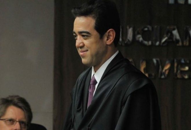 Bruno Dantas toma posse como novo ministro do Tribunal de Contas da União (TCU). A vaga que será ocupada é decorrente da aposentadoria do ministro Valmir Campelo (Antonio Cruz/Agência Brasil)
