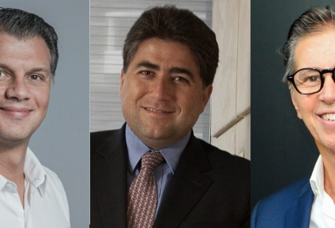 Carlos Mauad, Luiz Gustavo Dutra e Saul Sabbá