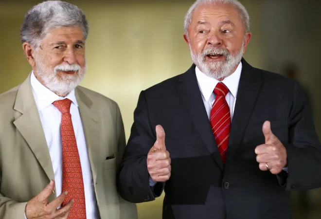 Celso Amorim e Lula