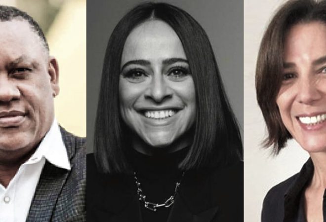 Celso Athayde, Renata de Paula e Luciana Temer