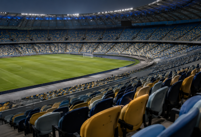 estadio vazio
