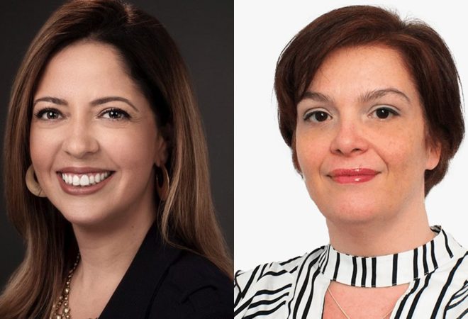 Cibele Carvalho e Helenice Lima
