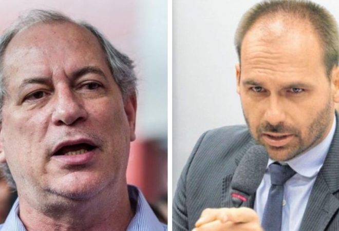 Ciro Gomes e Eduardo Bolsonaro