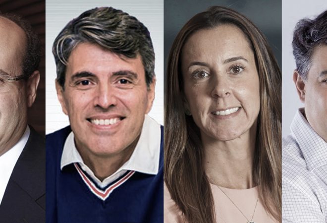 Cleber Morais, Paulo Correa, Ana Paula Bogus e Jorge Faiçal Vitalidade