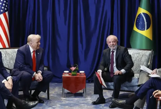 Coletiva Trump e Lula