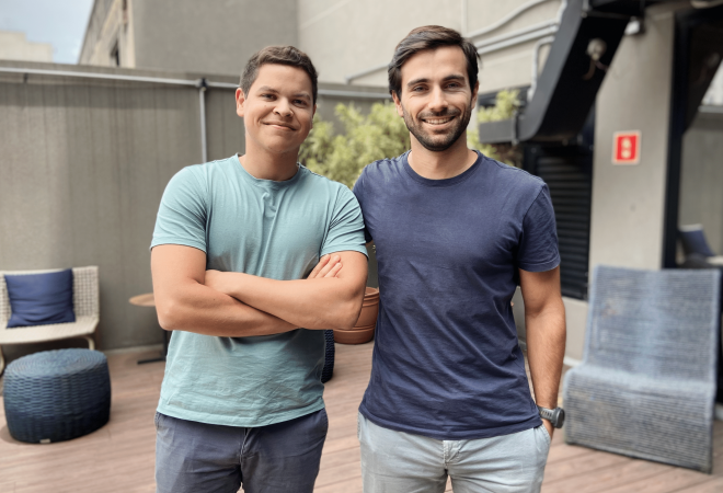 Da esq. para a direita_Raphael Dyxklay e Caetano Lacerda, sócios e fundadores da Barte