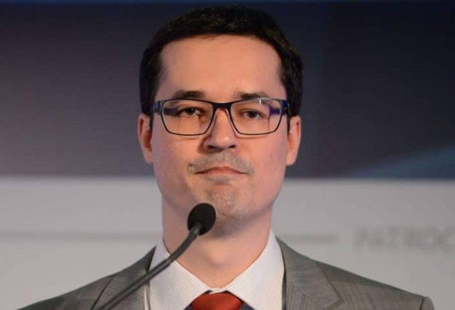 Rio de Janeiro - Procurador do Ministério Público Federal e coordenador da força tarefa da Operação Lava Jato, Deltan Dallagnol, fala no Congresso da Associação Brasileira de Private Equity & Venture Capital (Fernando Frazão/Agência Brasil)