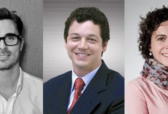 Derek Fears, Sérgio Souza e Silvia Vilas Boas