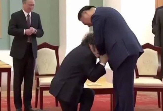 Fake_Javier Milei e Xi Jinping