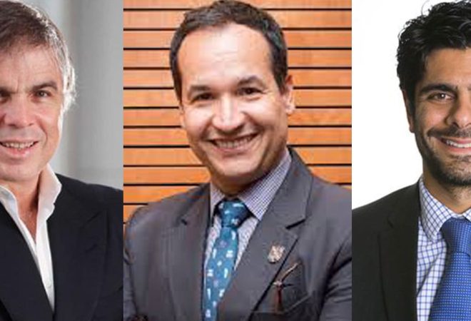 Flavio, Helio e Luiz Peroba