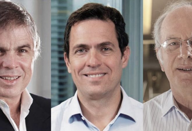 Flávio Rocha, Eduardo Mufarej e Helie Horn Vitalidade