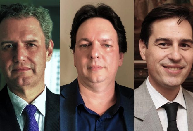 GUSTAVO JUNQUEIRA, Iderlon Azevedo e MARCOS JANK