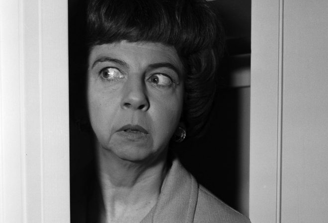 BEWITCHED - "The Very Informal Dress" - Airdate: November 2, 1965. (Photo by ABC Photo Archives/ABC via Getty Images)ALICE PEARCE