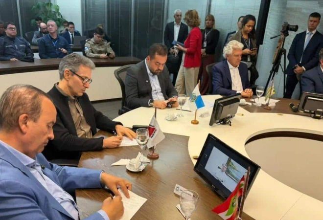 Governadores aliados anunciam 'consórcio da paz' após megaoperação no RJ