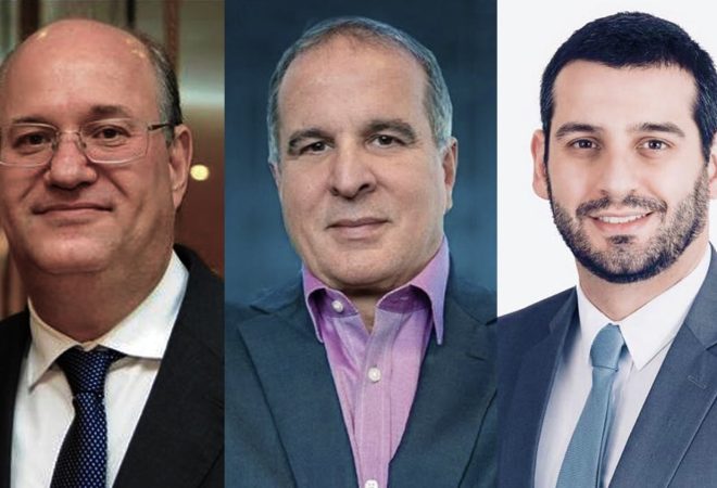 Ilan Goldfajn, Murillo de Aragão e Pedro Eroles