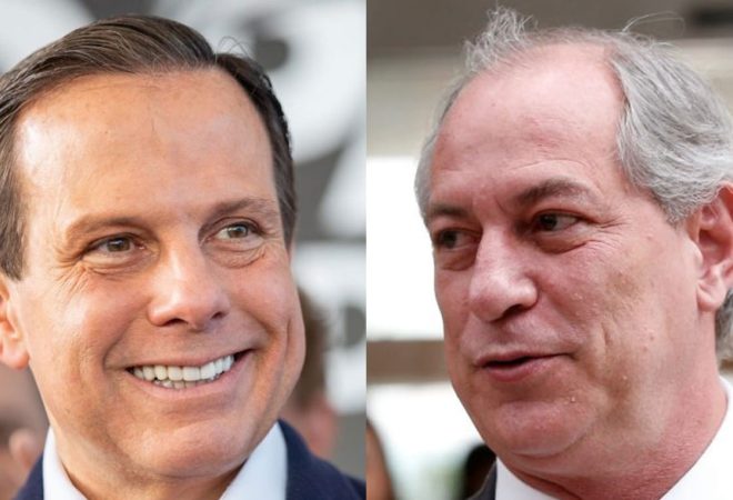 João Doria e Ciro Gomes