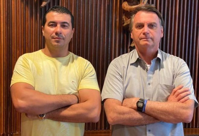 Luis Miranda e Jair Bolsonaro