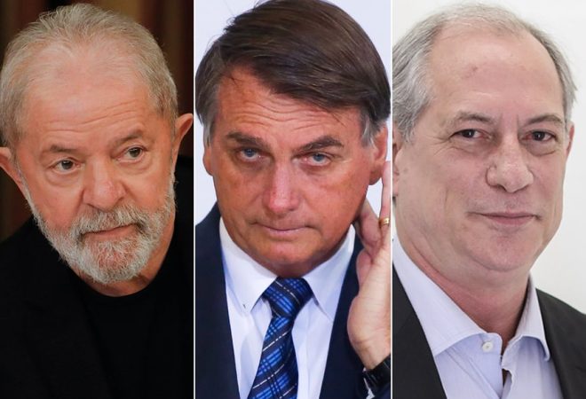 Presidente Jair Bolsonaro com os presidentes eleitos do Senado, Rodrigo Pacheco e da Câmara dos Deputados, Arthur Lira. Sérgio Lima/Poder360 03.02.2021