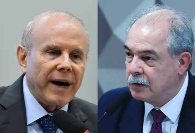 Mantega e Mercadante