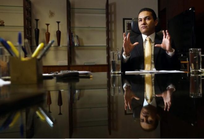 Marcos Pereira em Brasília Foto Reuter
