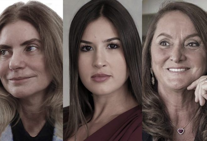 Maria Stella Damha - NATHALIA PAULINO - NAU Capital e SÔNIA HESS - Grupo Mulheres do Brasil e Fundo Dona de Mim