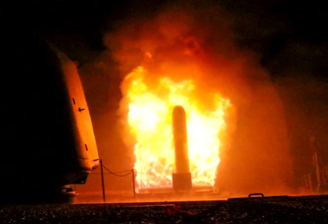 Missil ataque estados unidos a siria