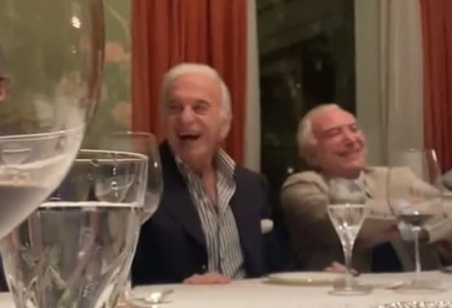 Naji Nahas e Michel Temer